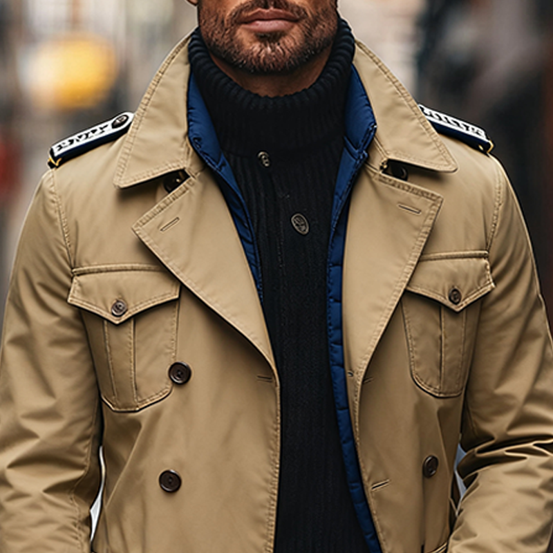 Wesley | Cotton Mid-Length Coat
