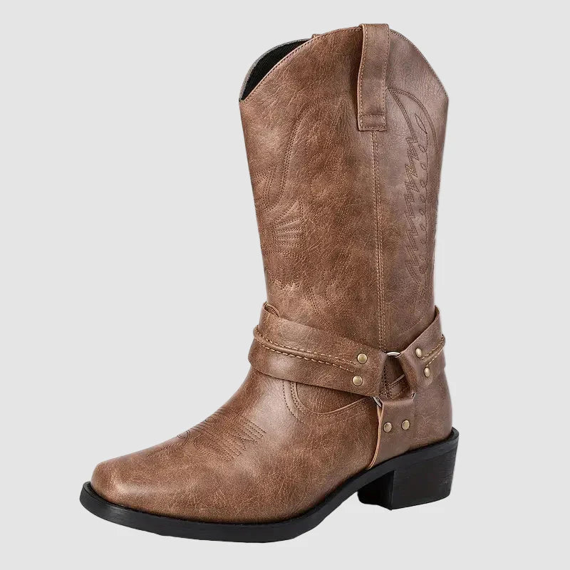 Brayden | Western Leather Cowboy Boots for Men