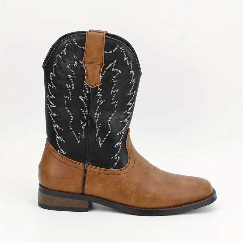 Brooks | Western Leather Cowboy Boots for Men