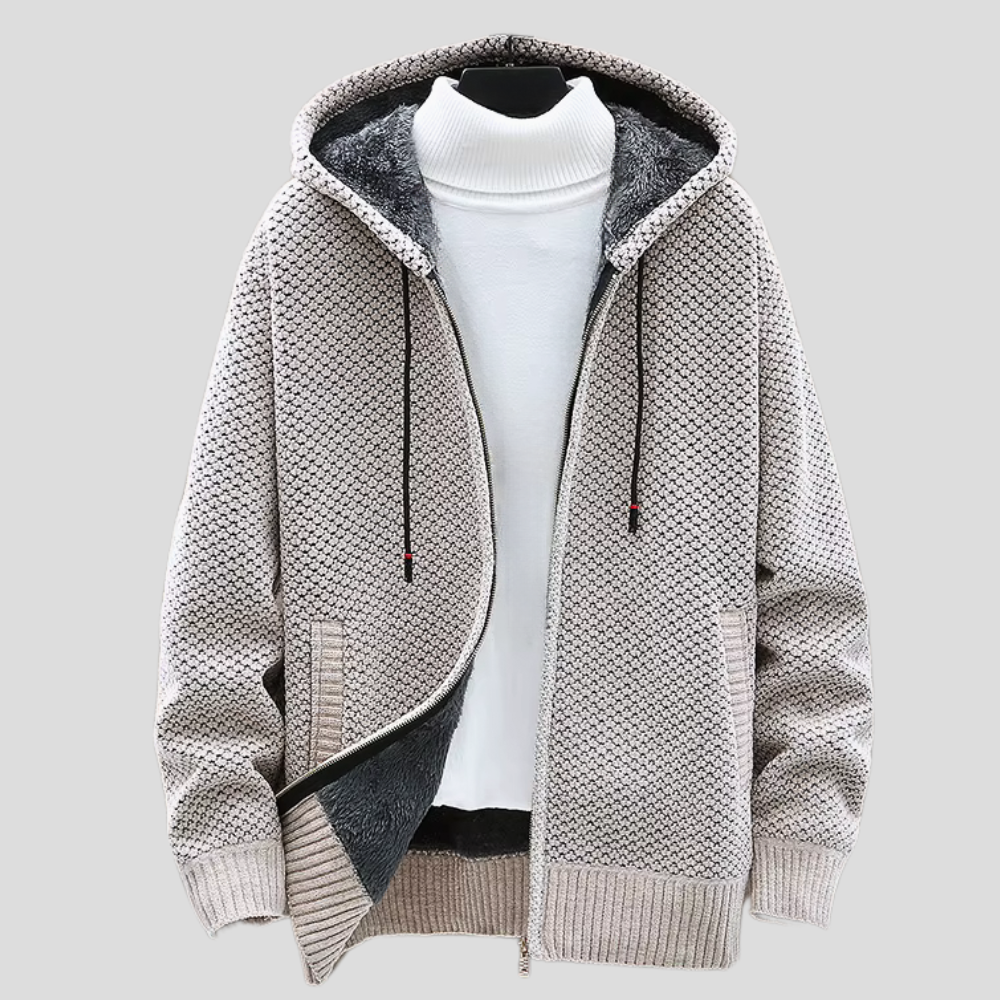 Jayden | Knit Fleece Hoodie