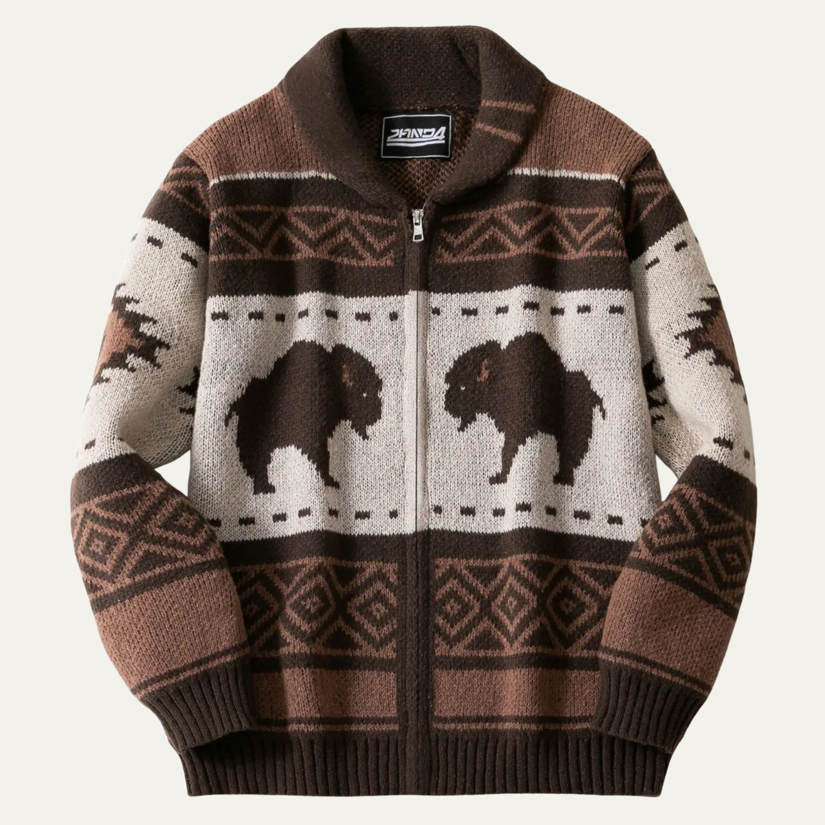 Landon | Buffalo Knit Cardigan