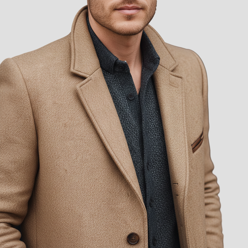 Reid | Simple Wool Mid Coat