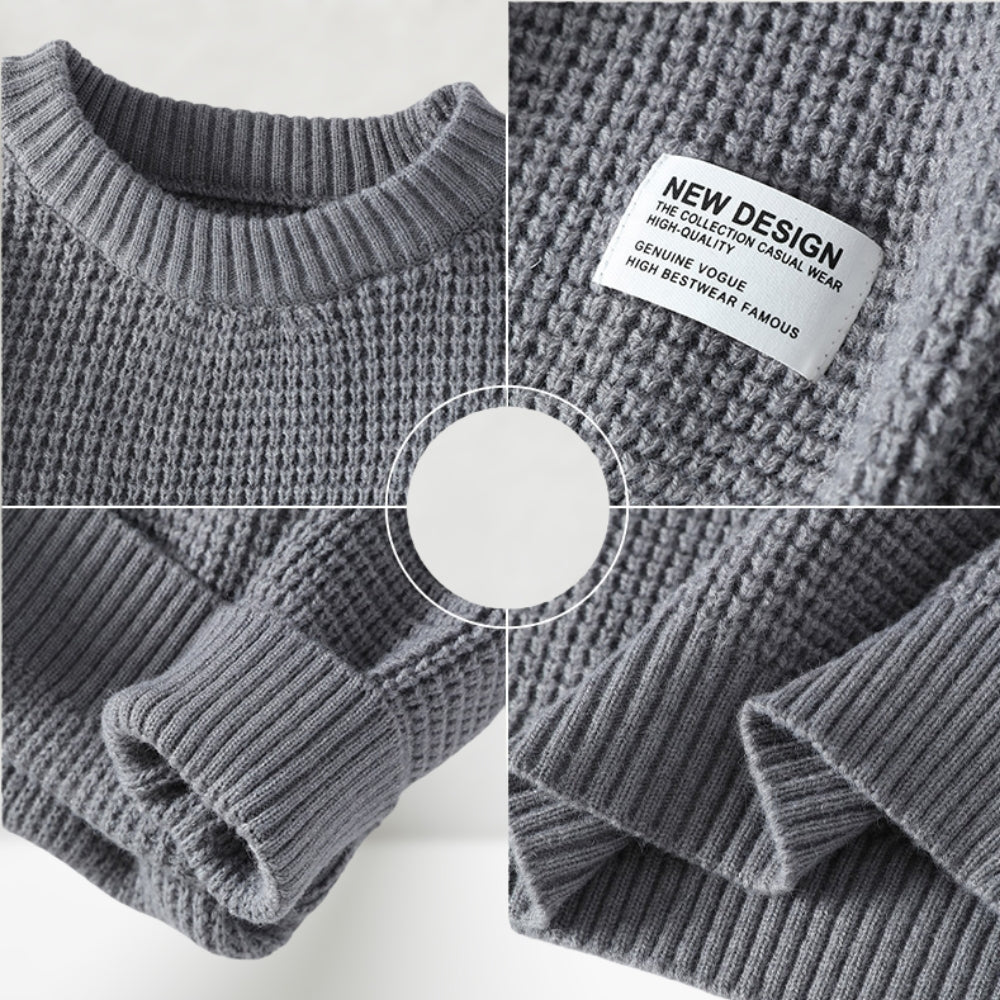 Grayson | Classic Knit Crewneck Sweater