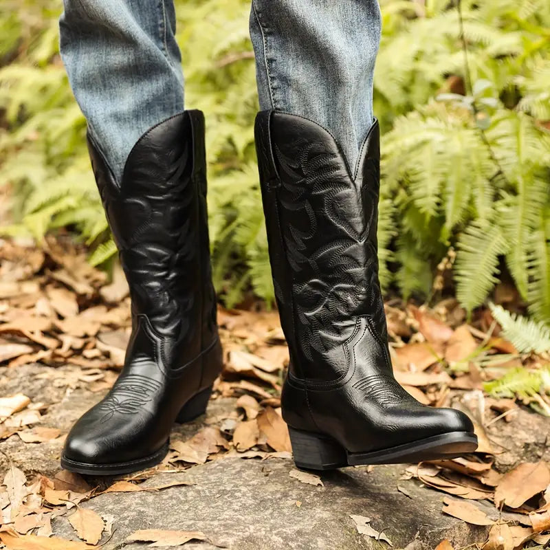 Preston | Western Leather Cowboy Boots for Men