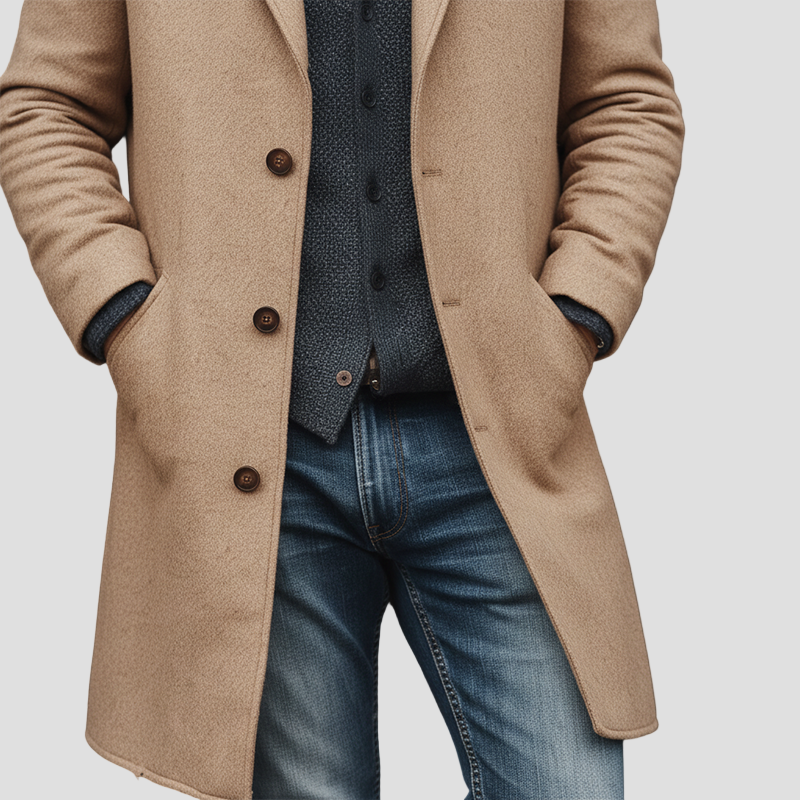 Reid | Simple Wool Mid Coat