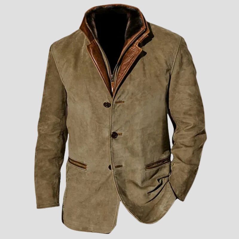 Knox | Vintage Men's Suede Jacket