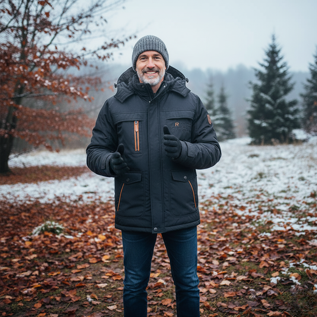 Edison | Windproof Insulated Winter Jacket with Pockets