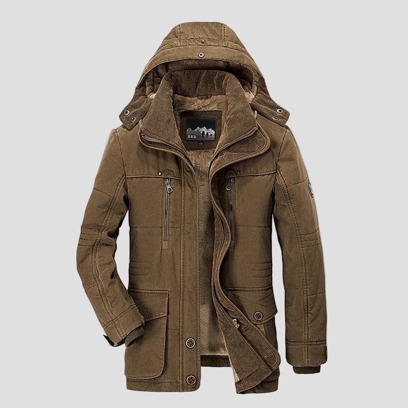 Preston | Structured Water-Resistant Utility Winter Jacket
