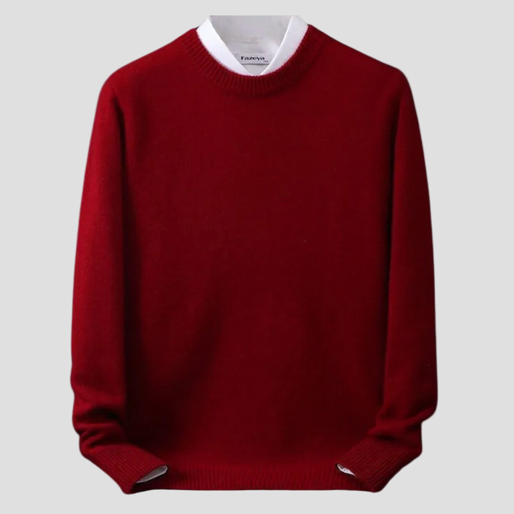 Trace | Casual Men’s Long Sleeve Crewneck Sweater
