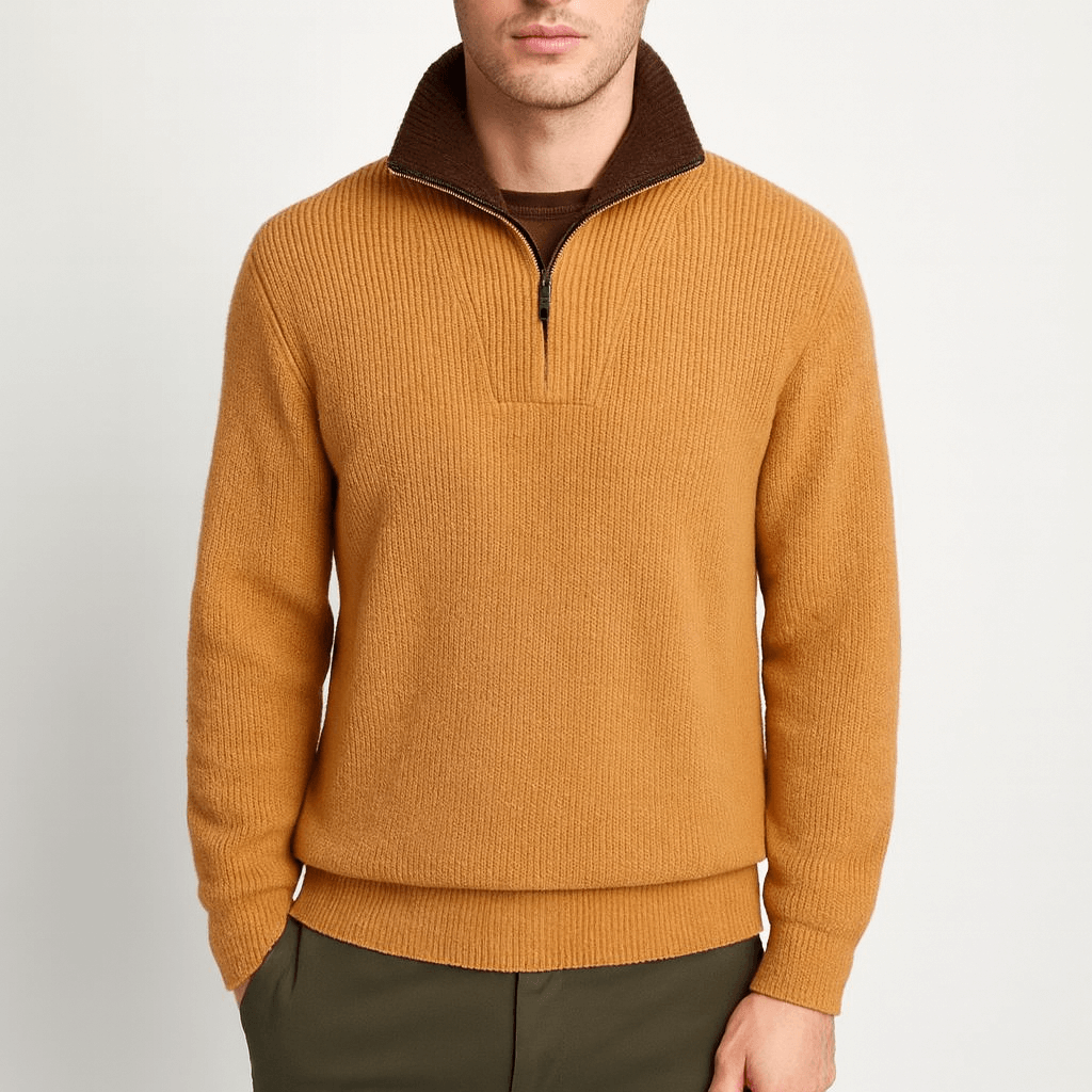 Ben | Alpine Quarter-Zip Sweater for Men