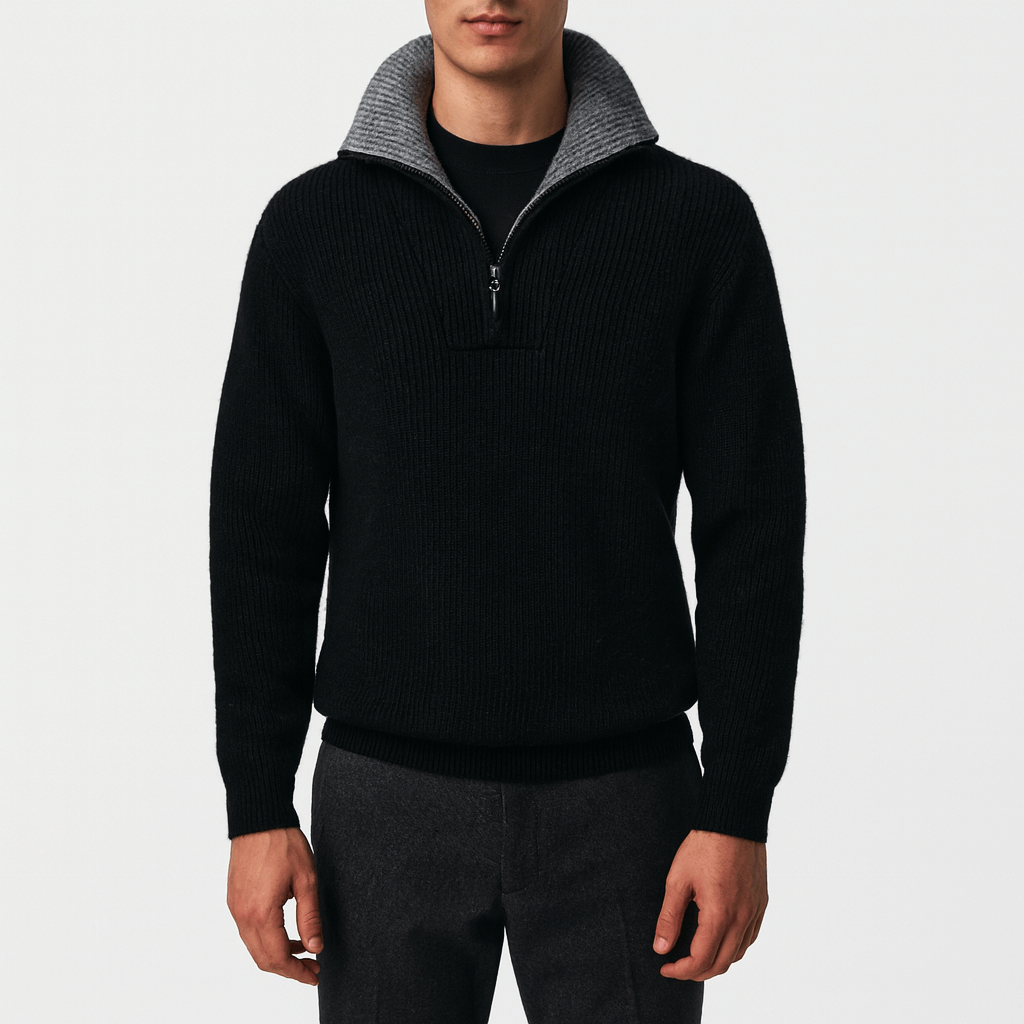 Ben | Alpine Quarter-Zip Sweater for Men