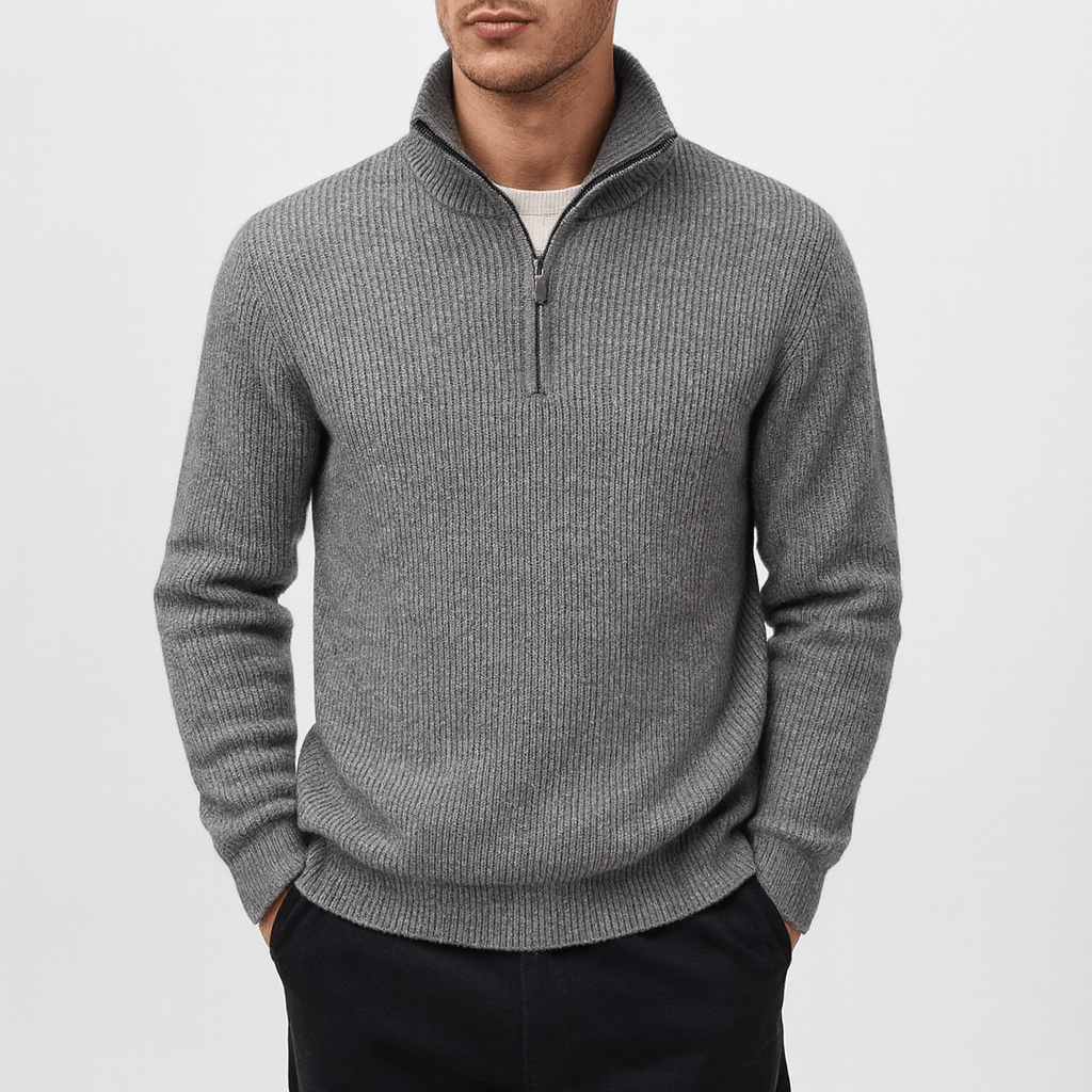 Ben | Alpine Quarter-Zip Sweater for Men