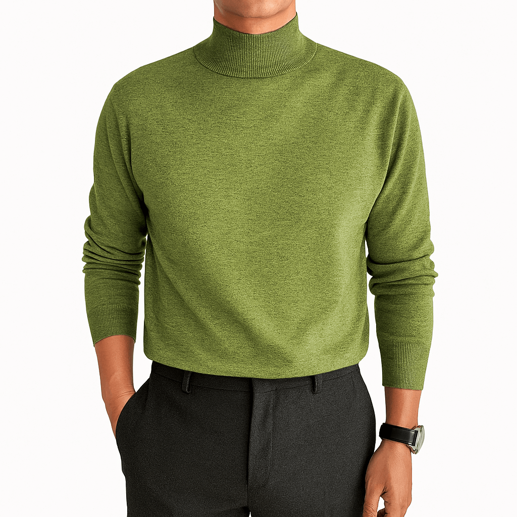 Ethan | Cozy Blend Turtleneck Sweater for Men