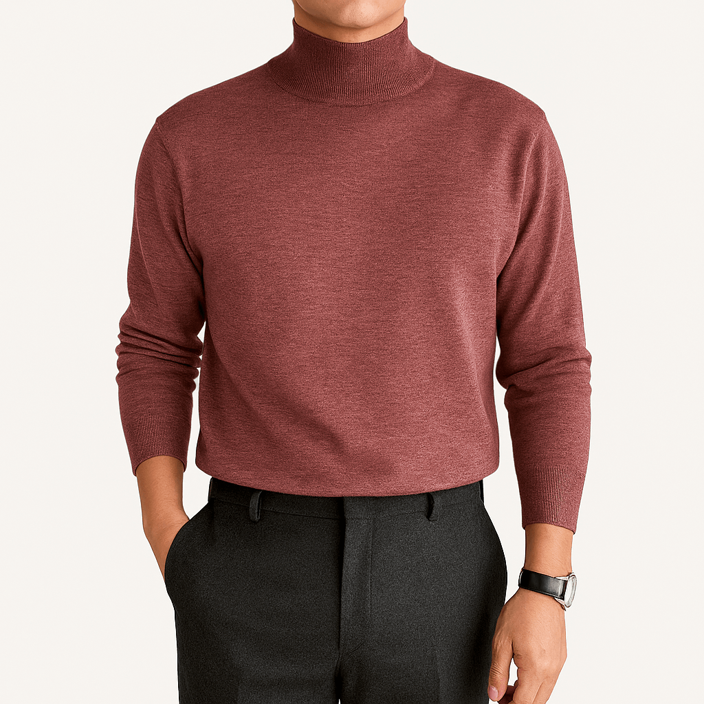 Ethan | Cozy Blend Turtleneck Sweater for Men