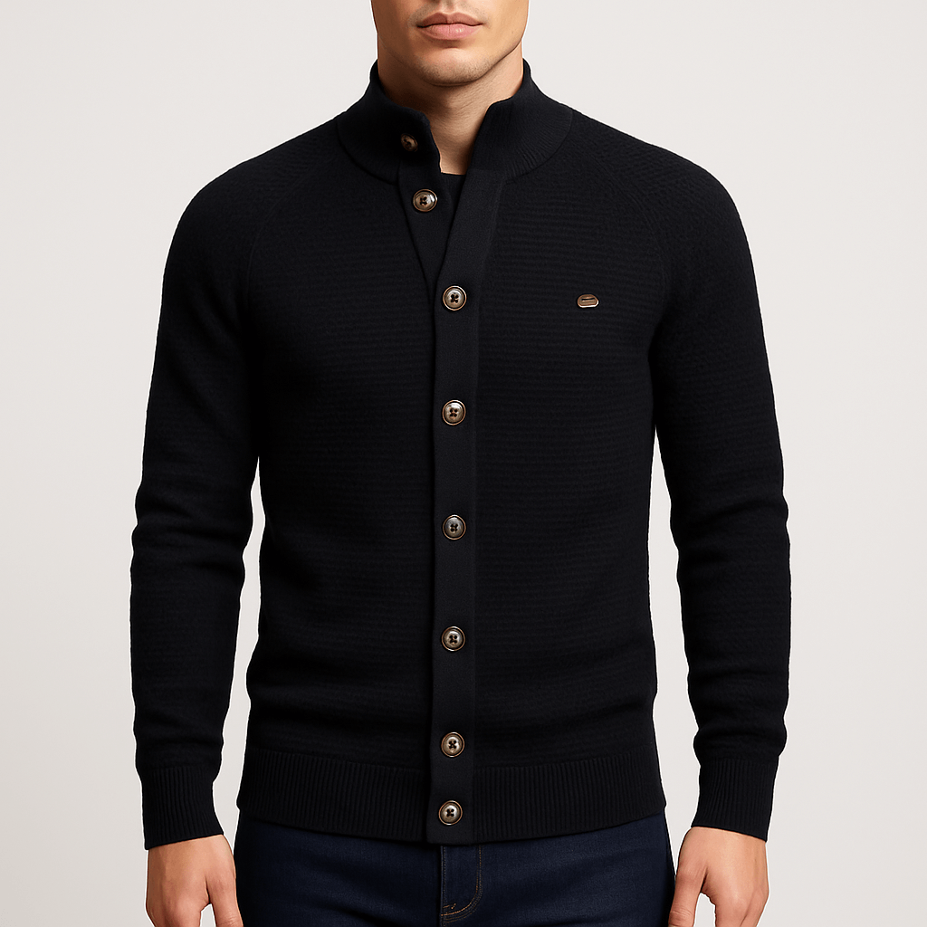 Chris | Cozy Knit Button Cardigan for Men