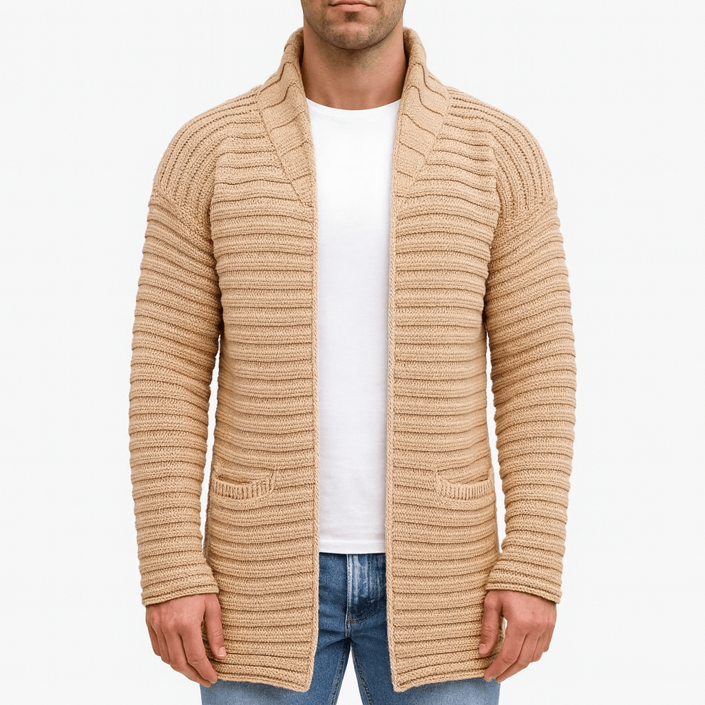 Josh | Oversized Knit Cardigan for Men