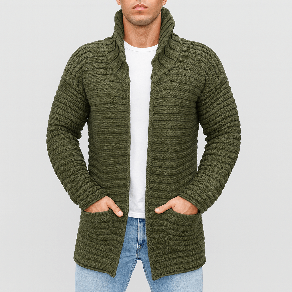 Josh | Oversized Knit Cardigan for Men