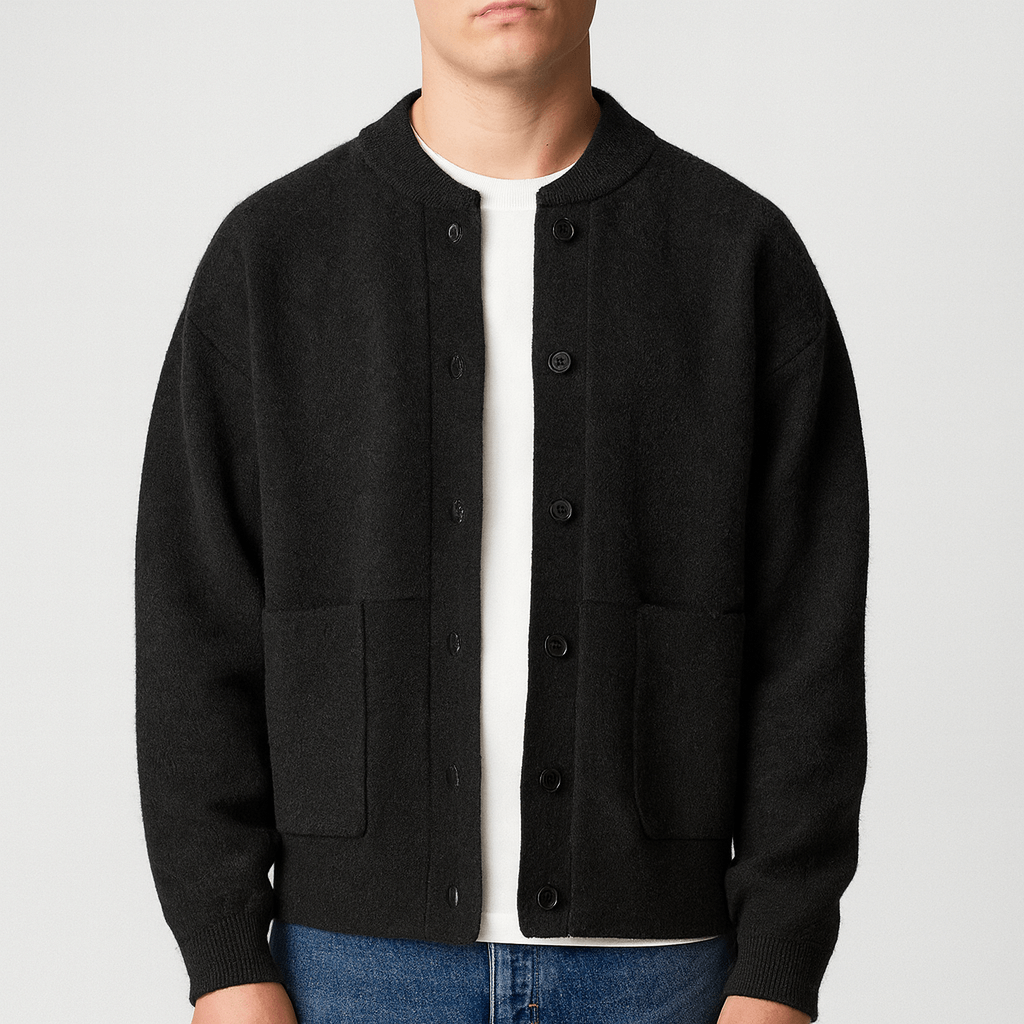 Jake | Casual Knit Button Cardigan for Men
