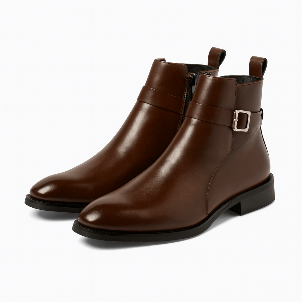 Ethan | Chelsea Boots with Stylish Buckle Design