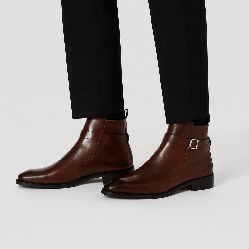 Ethan | Chelsea Boots with Stylish Buckle Design