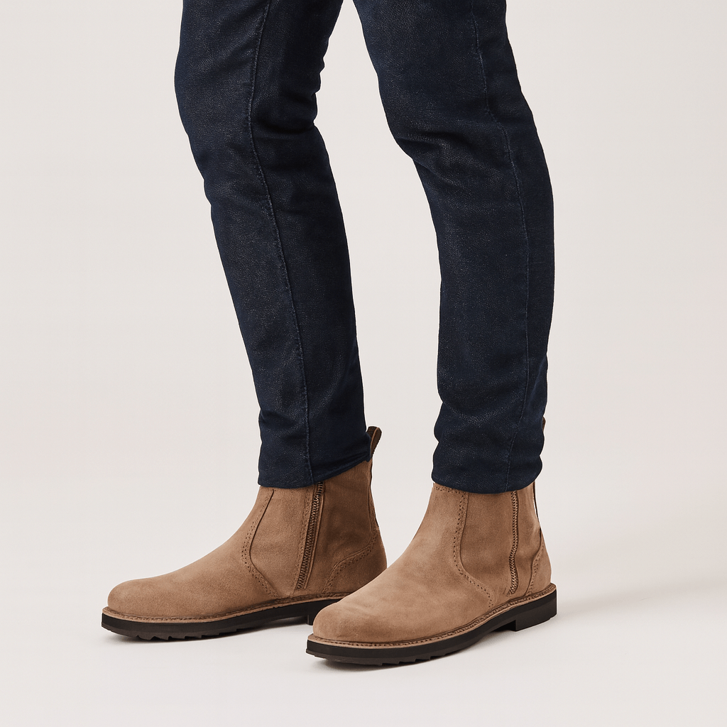 Mike | Chelsea Zipper Boots for Men