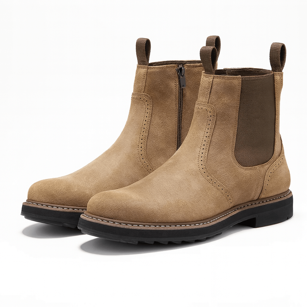 Mike | Chelsea Zipper Boots for Men