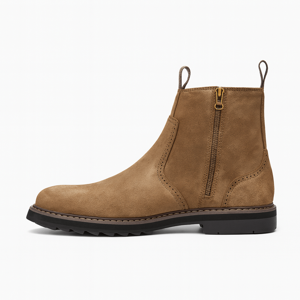 Mike | Chelsea Zipper Boots for Men