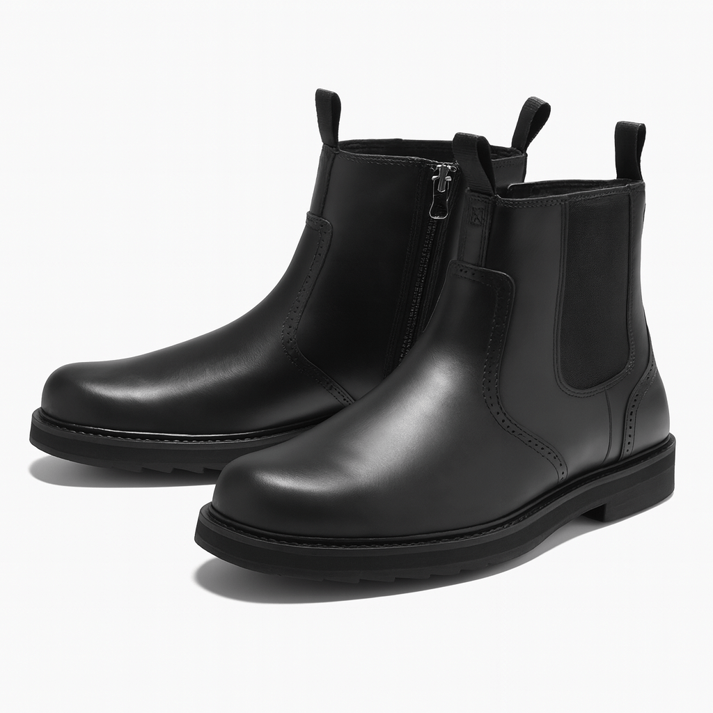 Mike | Chelsea Zipper Boots for Men