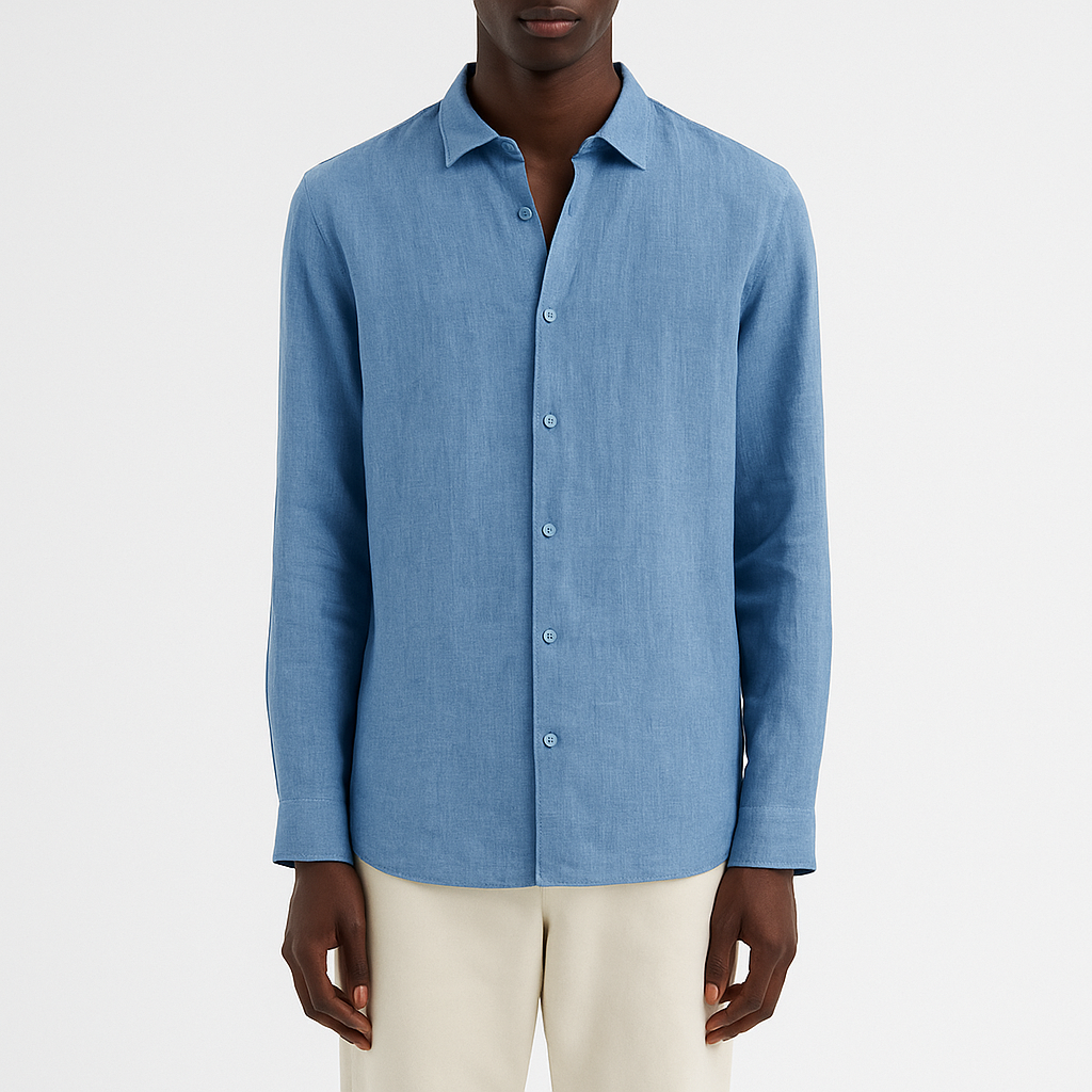 Ethan | Classic Linen Shirt for Men