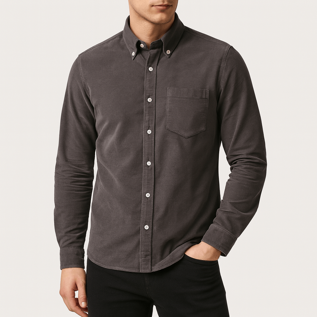 Ethan | Corduroy Casual Shirt for Men
