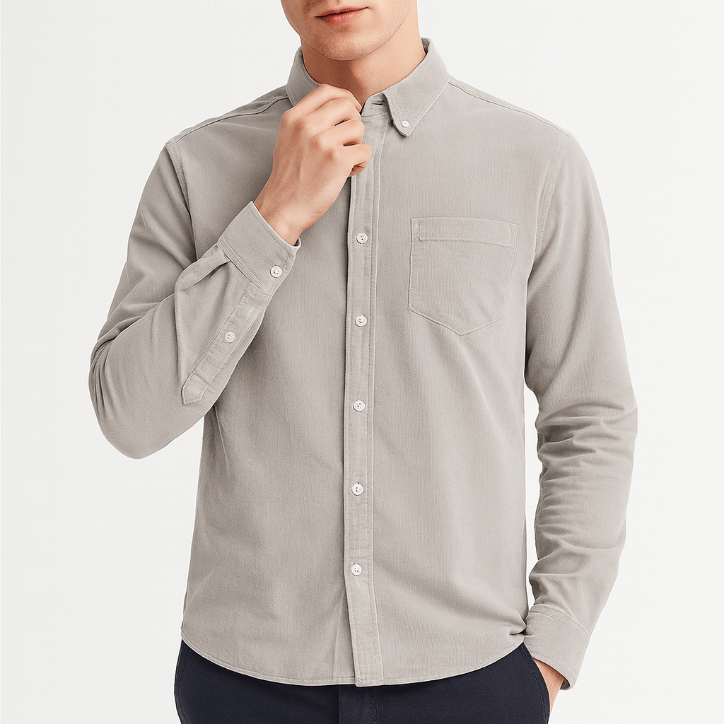 Ethan | Corduroy Casual Shirt for Men