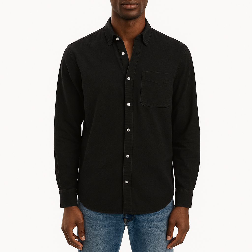 Alex | Cotton Button-Up Shirt for Men