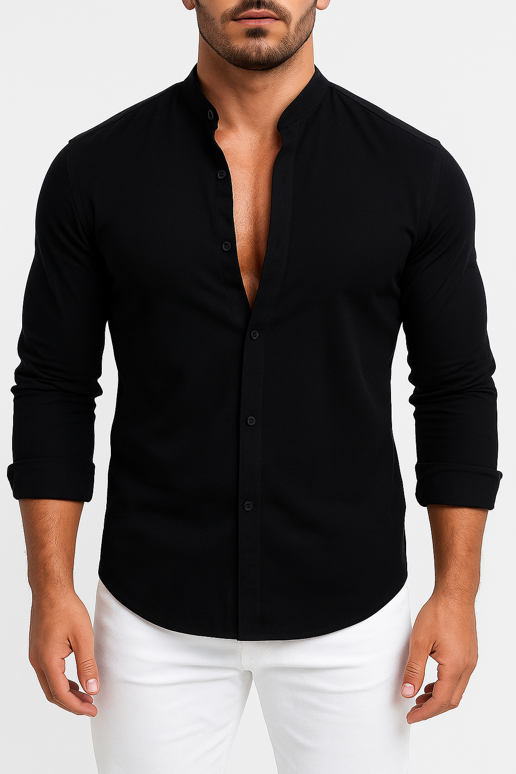 Ben | Darren Classic Linen Shirt for Men