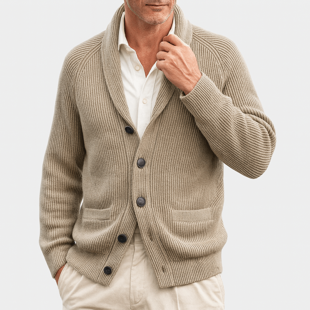 Adam | Deluxe Knit Cardigan for Men