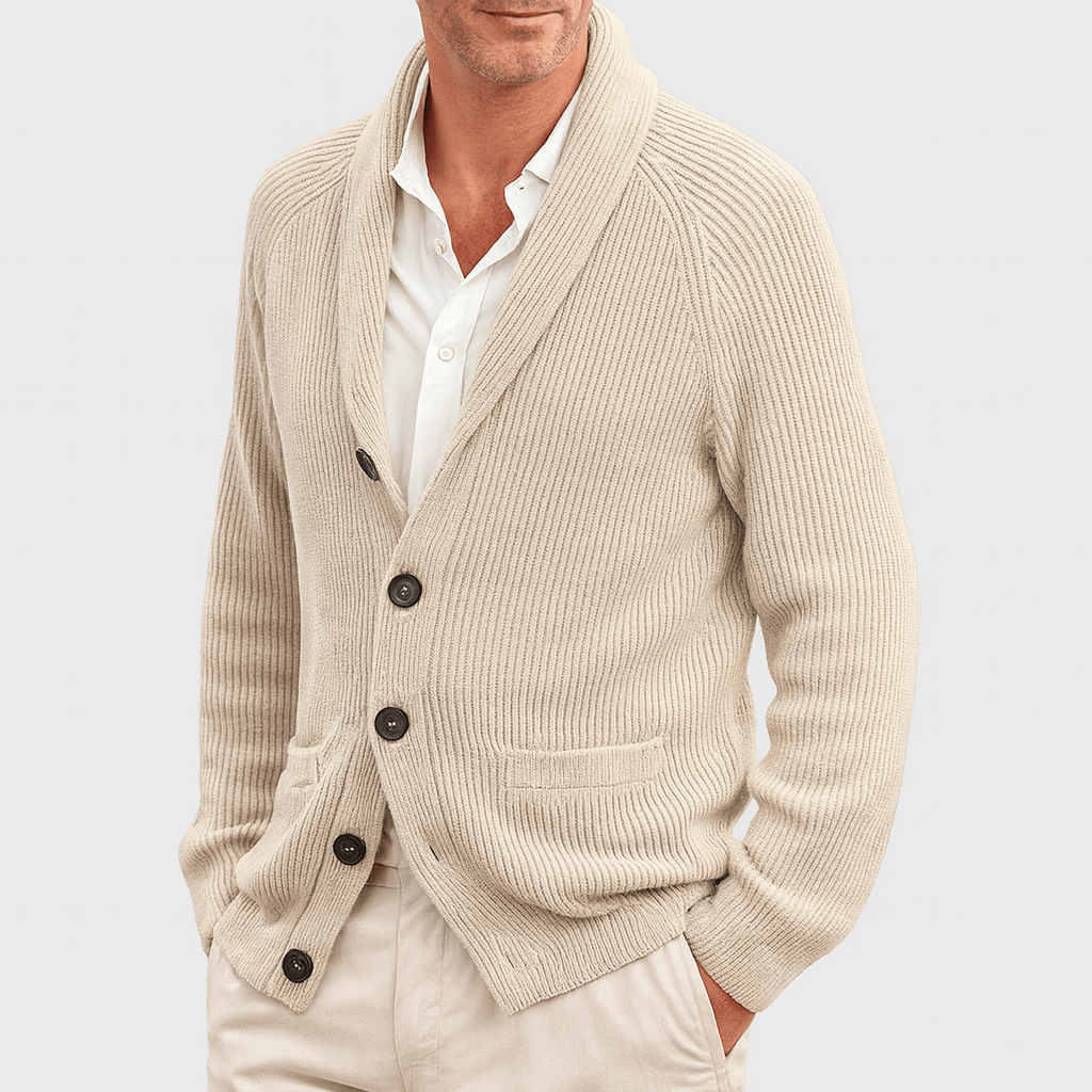 Adam | Deluxe Knit Cardigan for Men