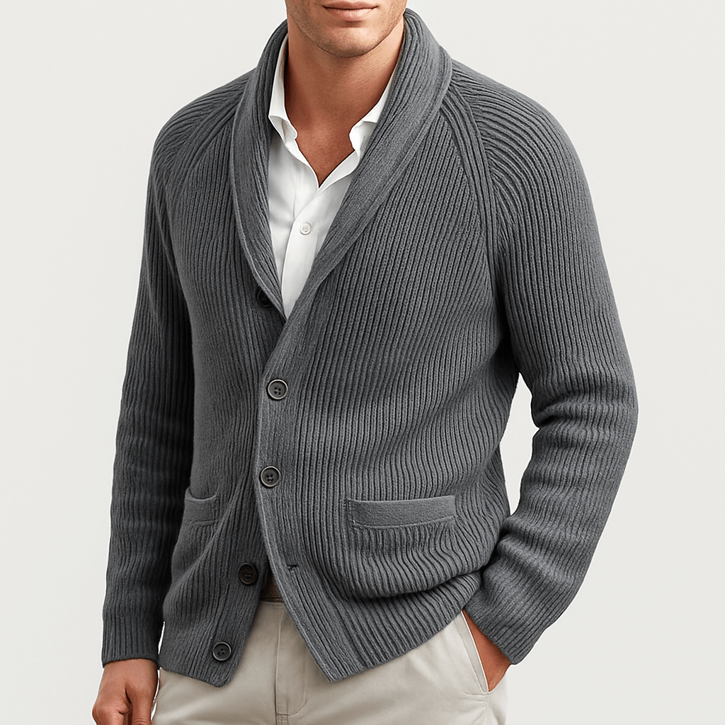 Adam | Deluxe Knit Cardigan for Men