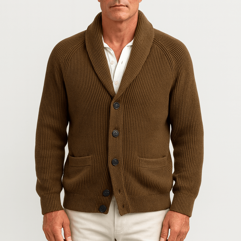 Adam | Deluxe Knit Cardigan for Men