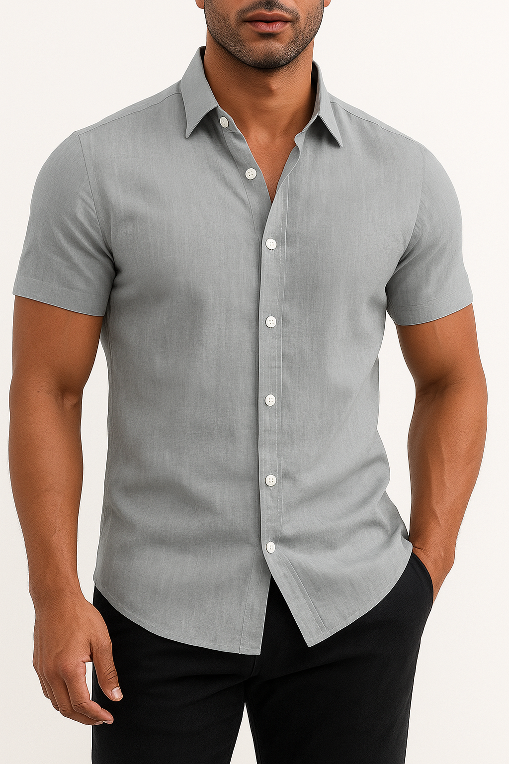 John | Effortless Casual Button-Up Shirt