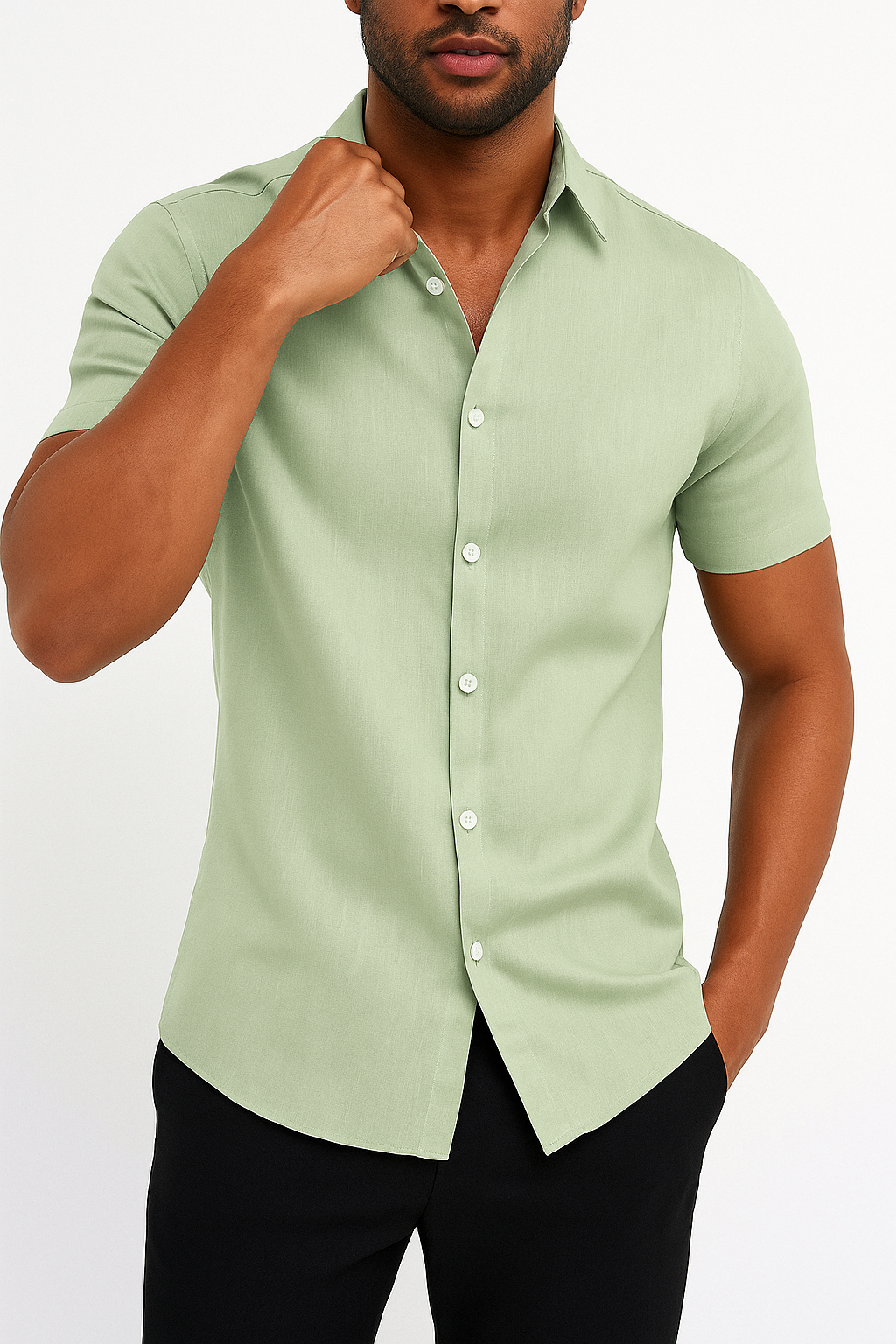 John | Effortless Casual Button-Up Shirt