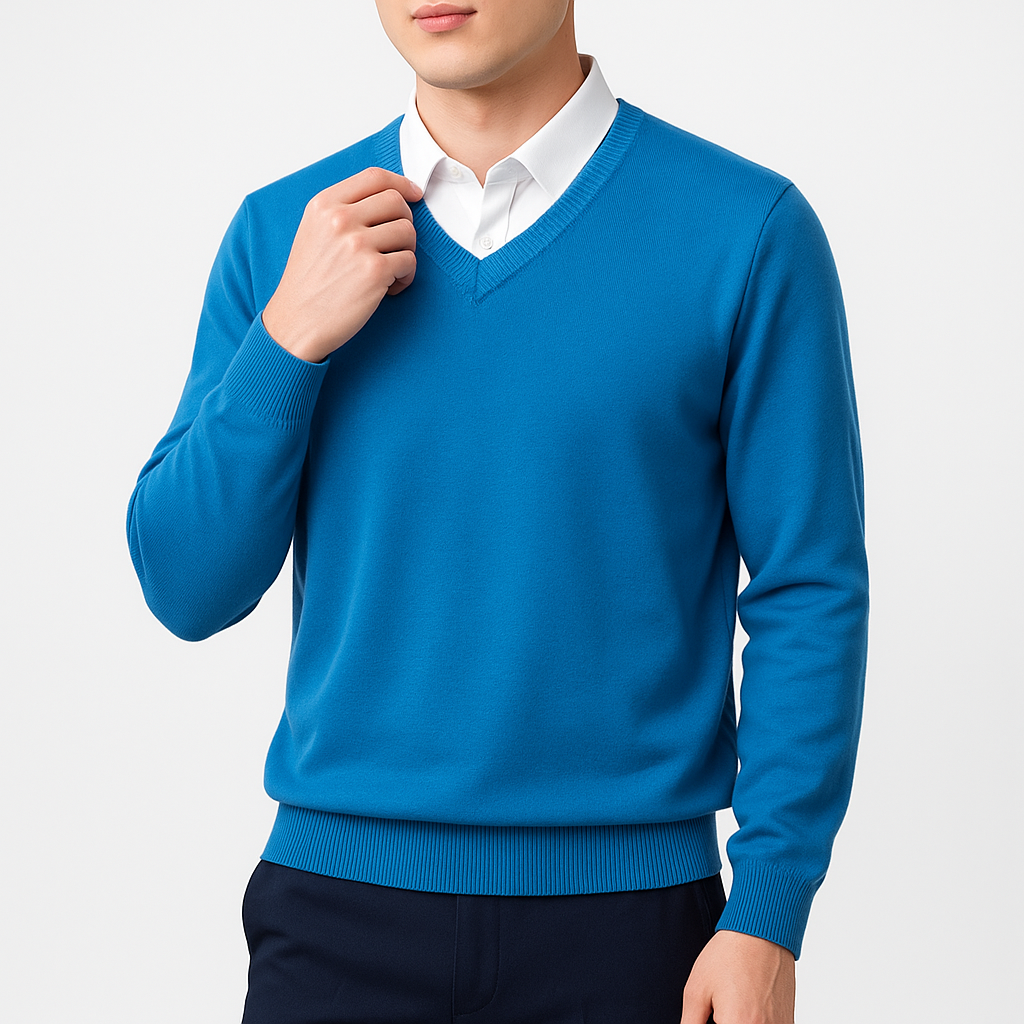Tom | Elegant V-Neck Sweater for Men