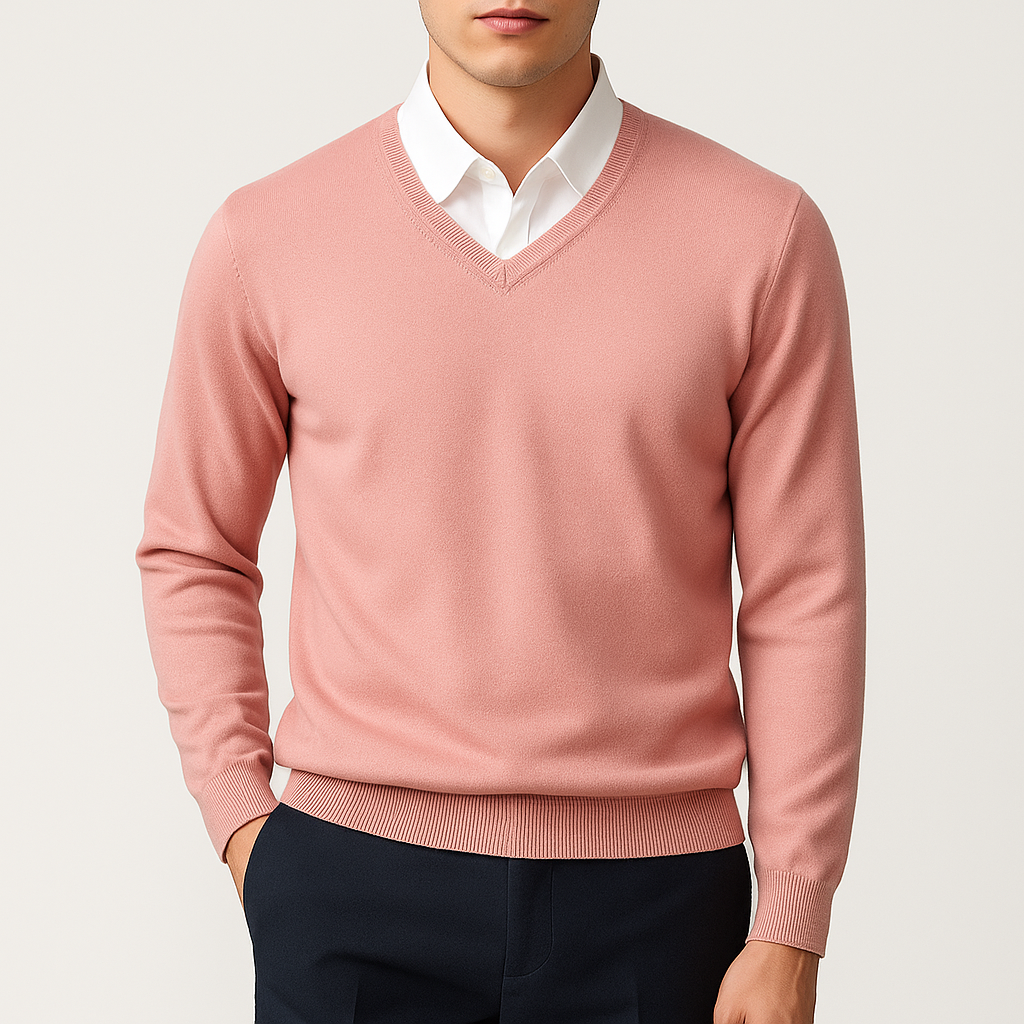 Tom | Elegant V-Neck Sweater for Men