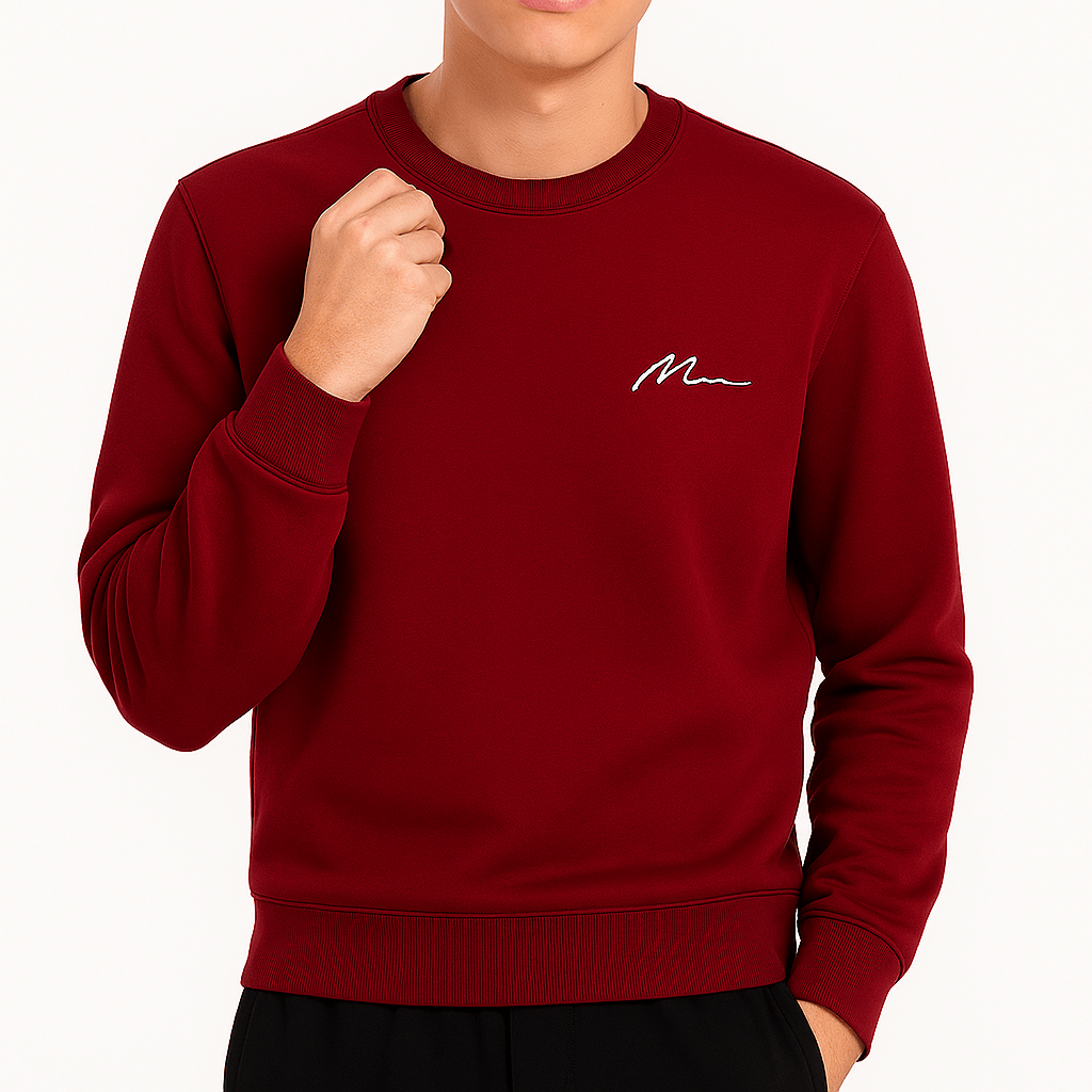 Luke | Cozy Fleece-Lined Sweatshirt for Men