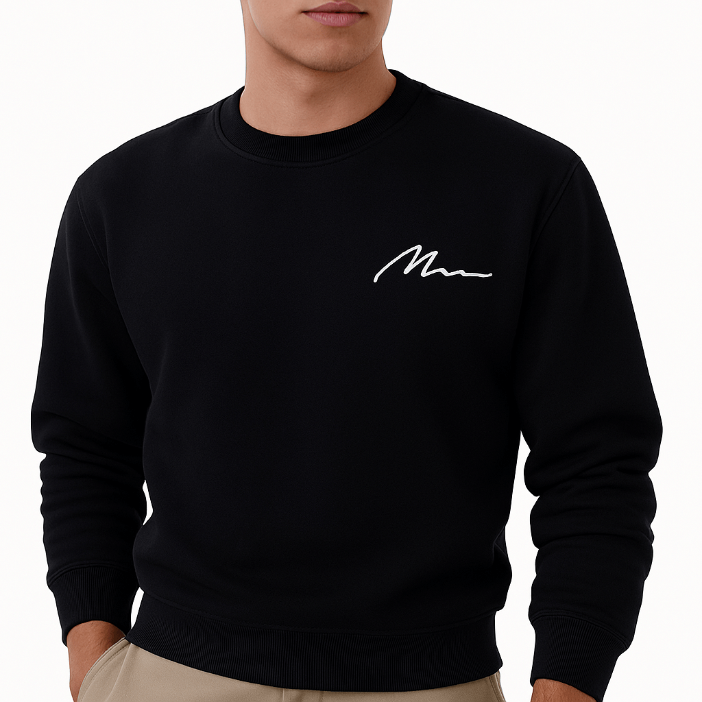 Luke | Cozy Fleece-Lined Sweatshirt for Men