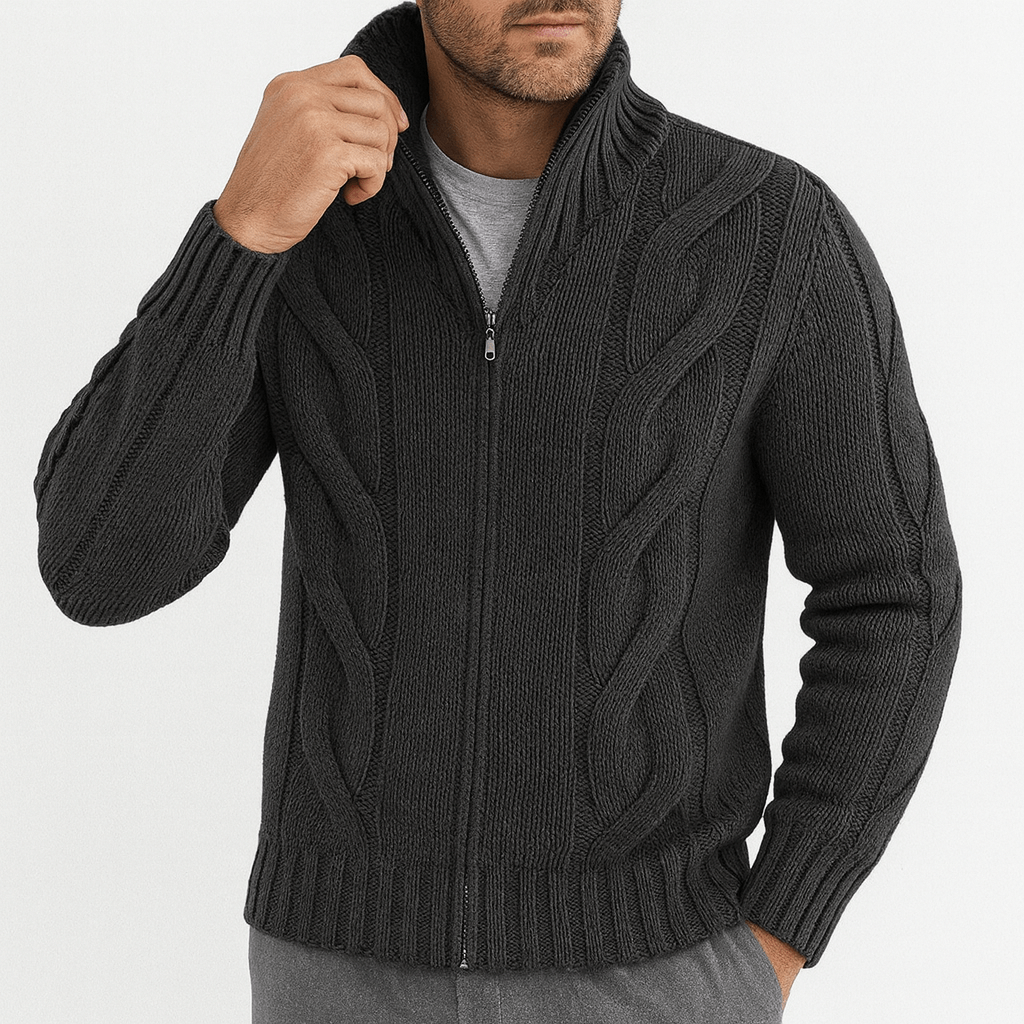 Ben | Full-Zip Knit Cardigan for Men