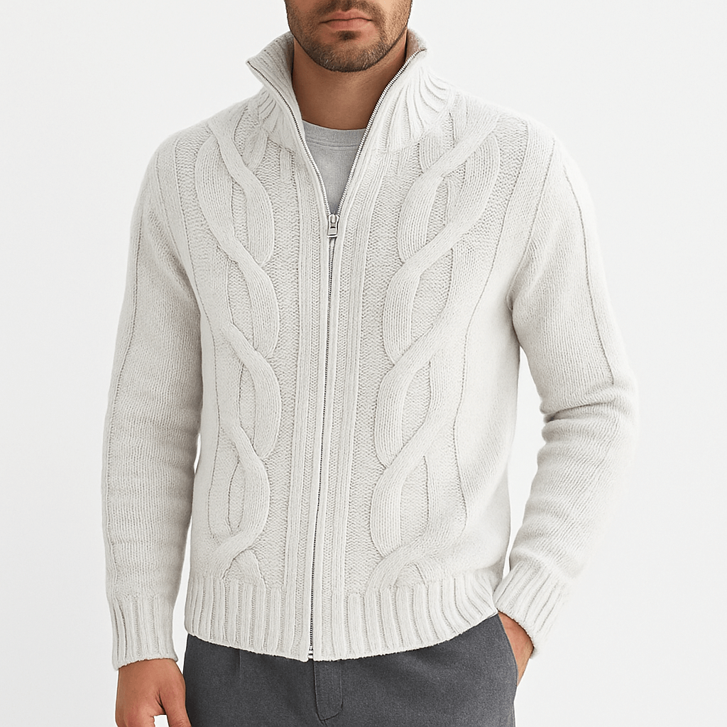 Ben | Full-Zip Knit Cardigan for Men