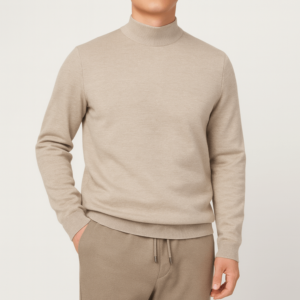 Ryan | Cozy Half Turtleneck Knit Sweater