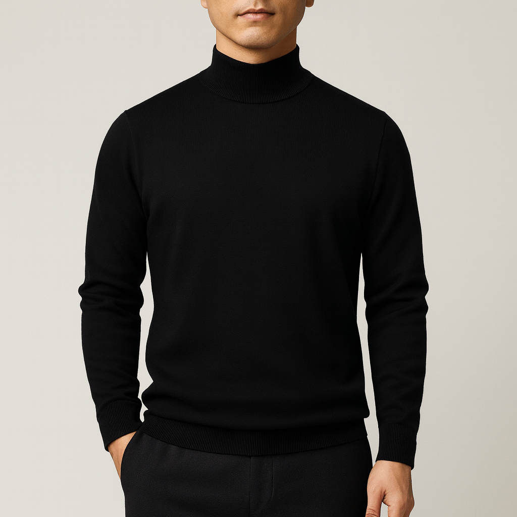 Ryan | Cozy Half Turtleneck Knit Sweater
