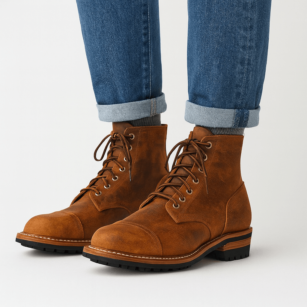 Matt | Premium Leather Ankle Boots for Men