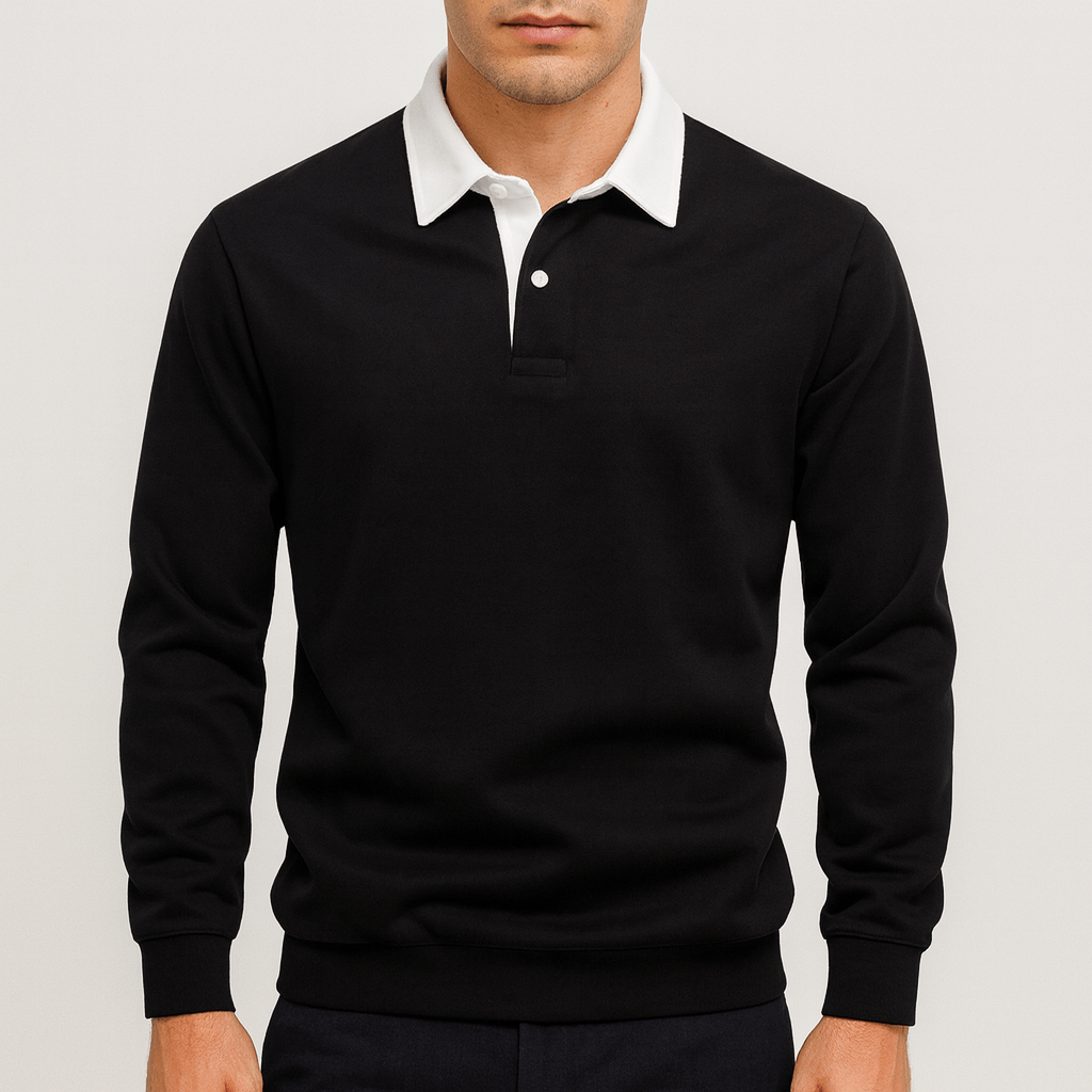 Jake | Lightweight Polo Sweater for Men