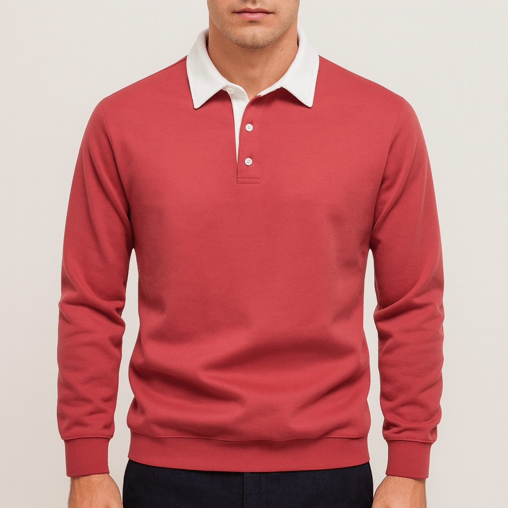 Jake | Lightweight Polo Sweater for Men